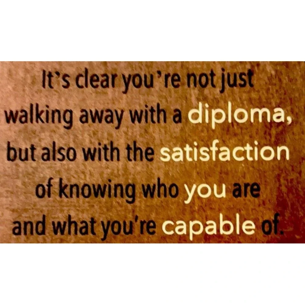 Grandson Graduation Card – Inspirational – New w/ Envelope – Masculine Design